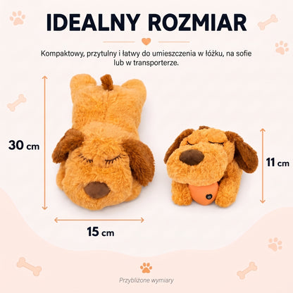 Psi śpioszek - kojący pluszak dla psów